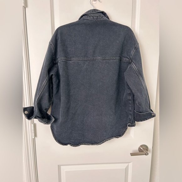Zara Oversized Denim Jacket, size M - Picture 6 of 9